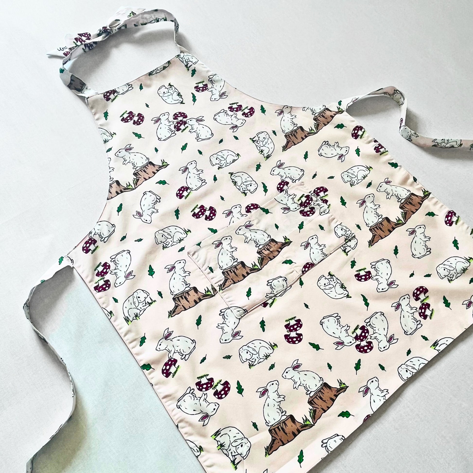 Kids bunny apron