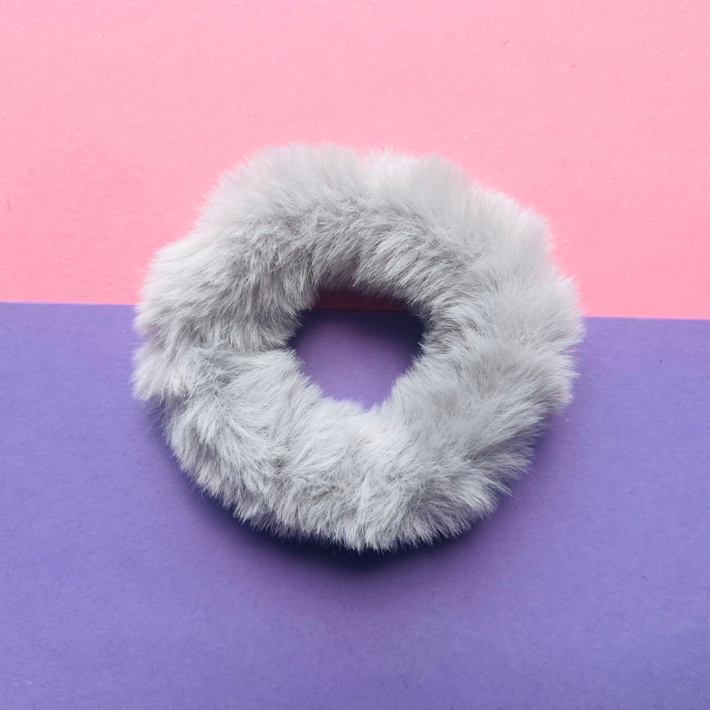Grey Scrunchie