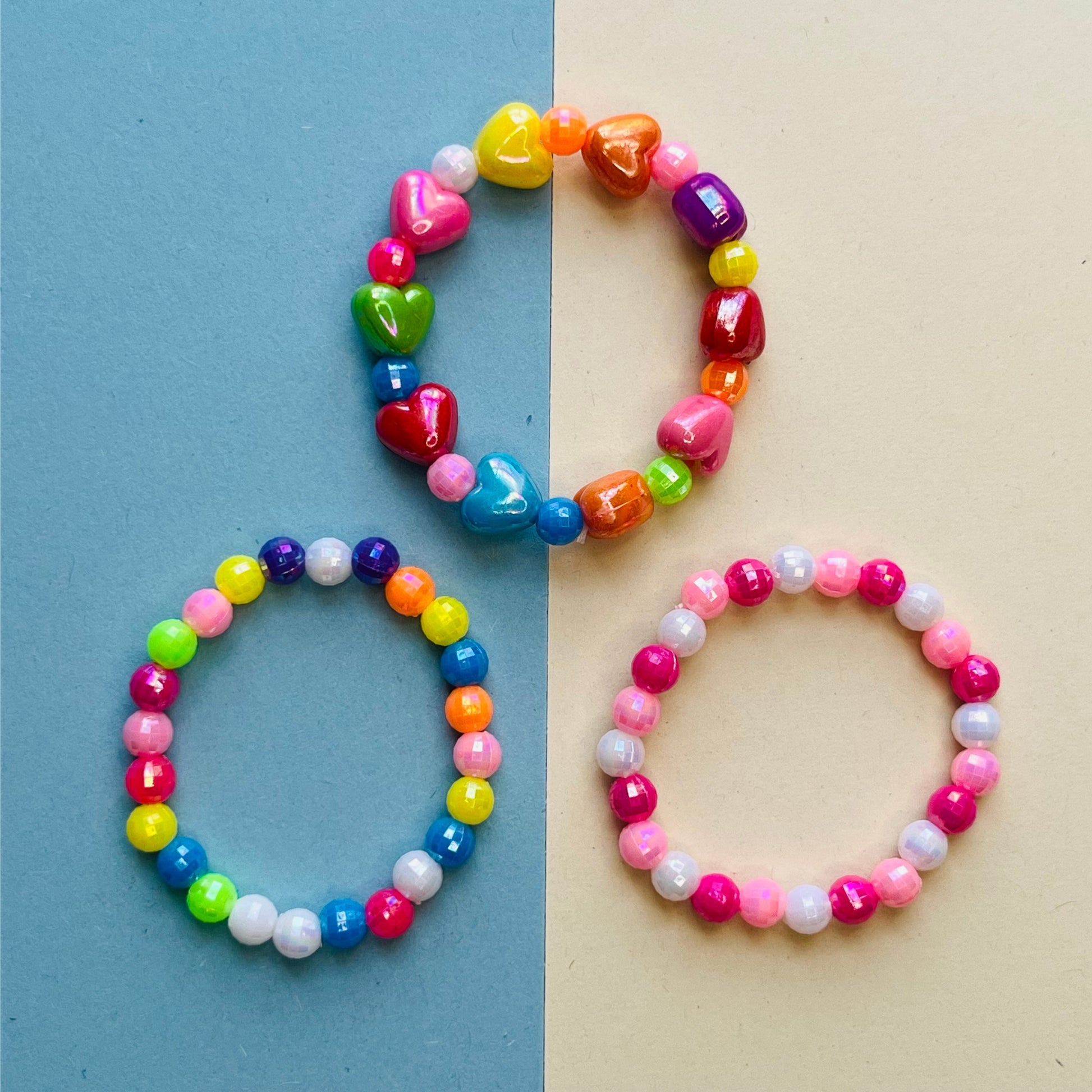 heart bead bracelets