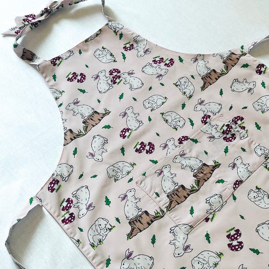 Kids rabbit apron