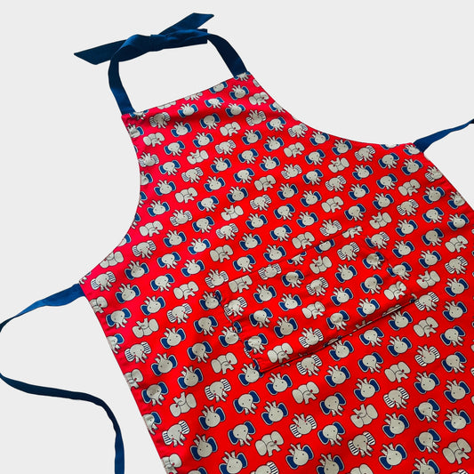 Kids elephant apron