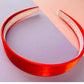neon red headband