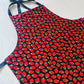 Close up of adult strawberry apron