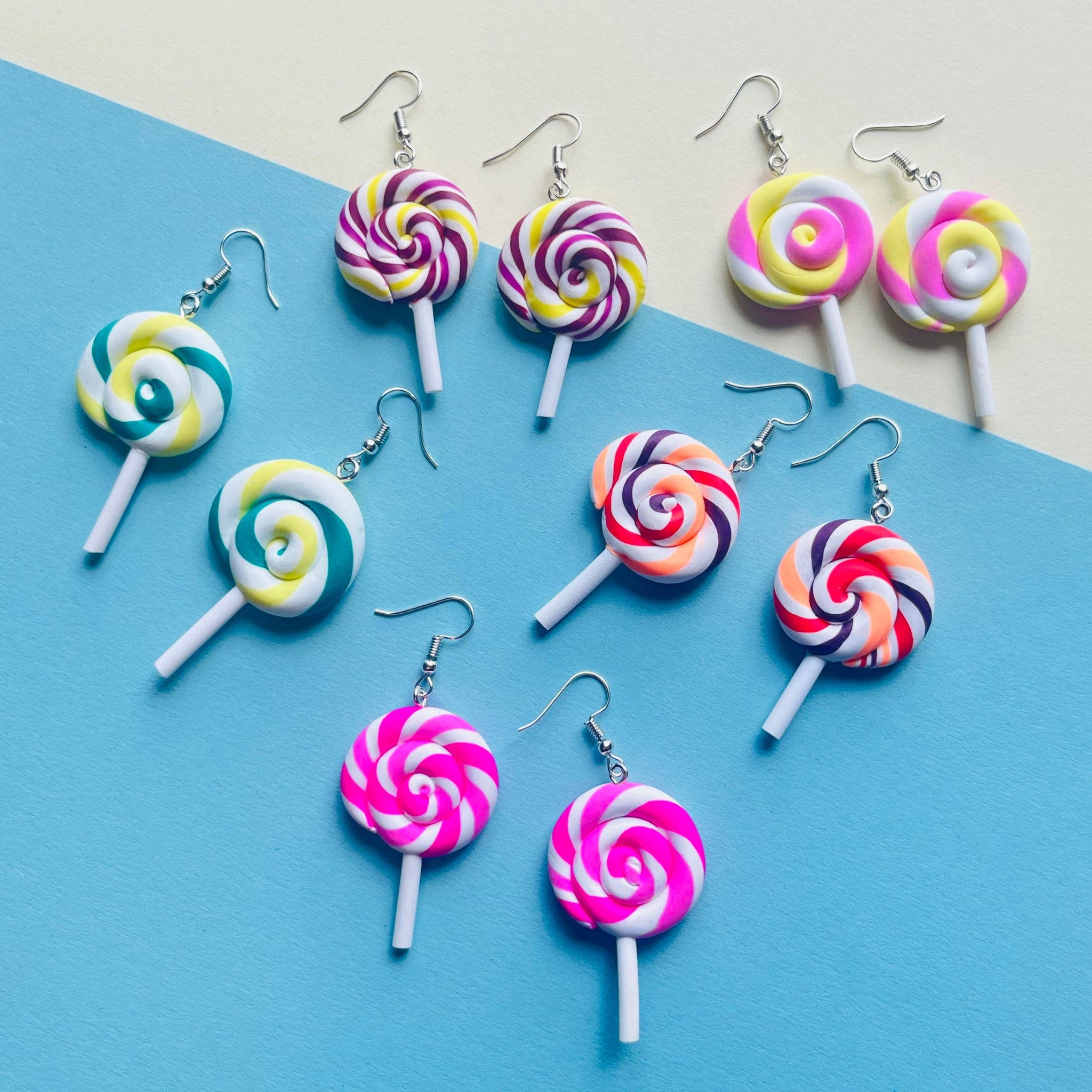 Lollipop earrings clearance