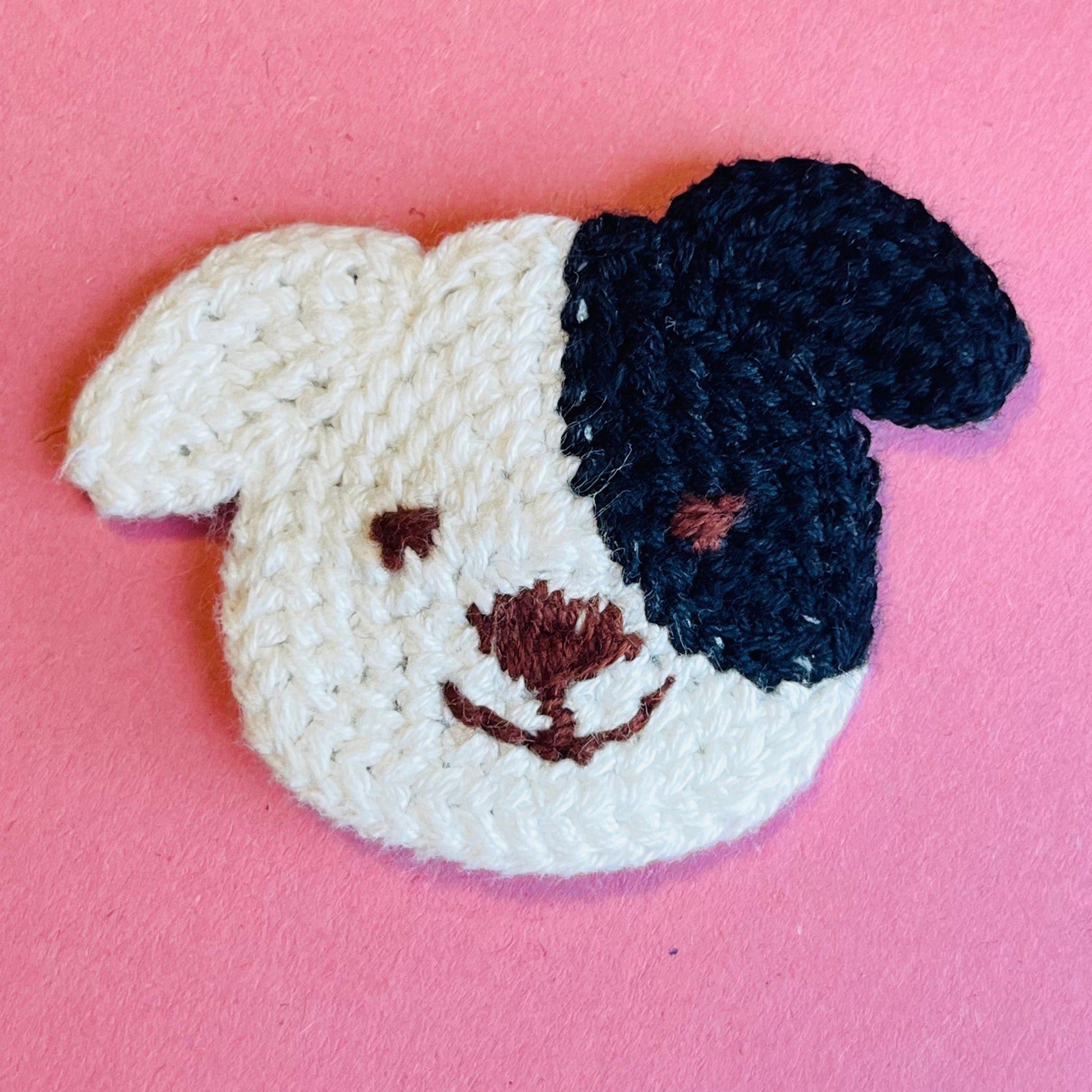 Puppy Crochet Hair Clip E for Eva