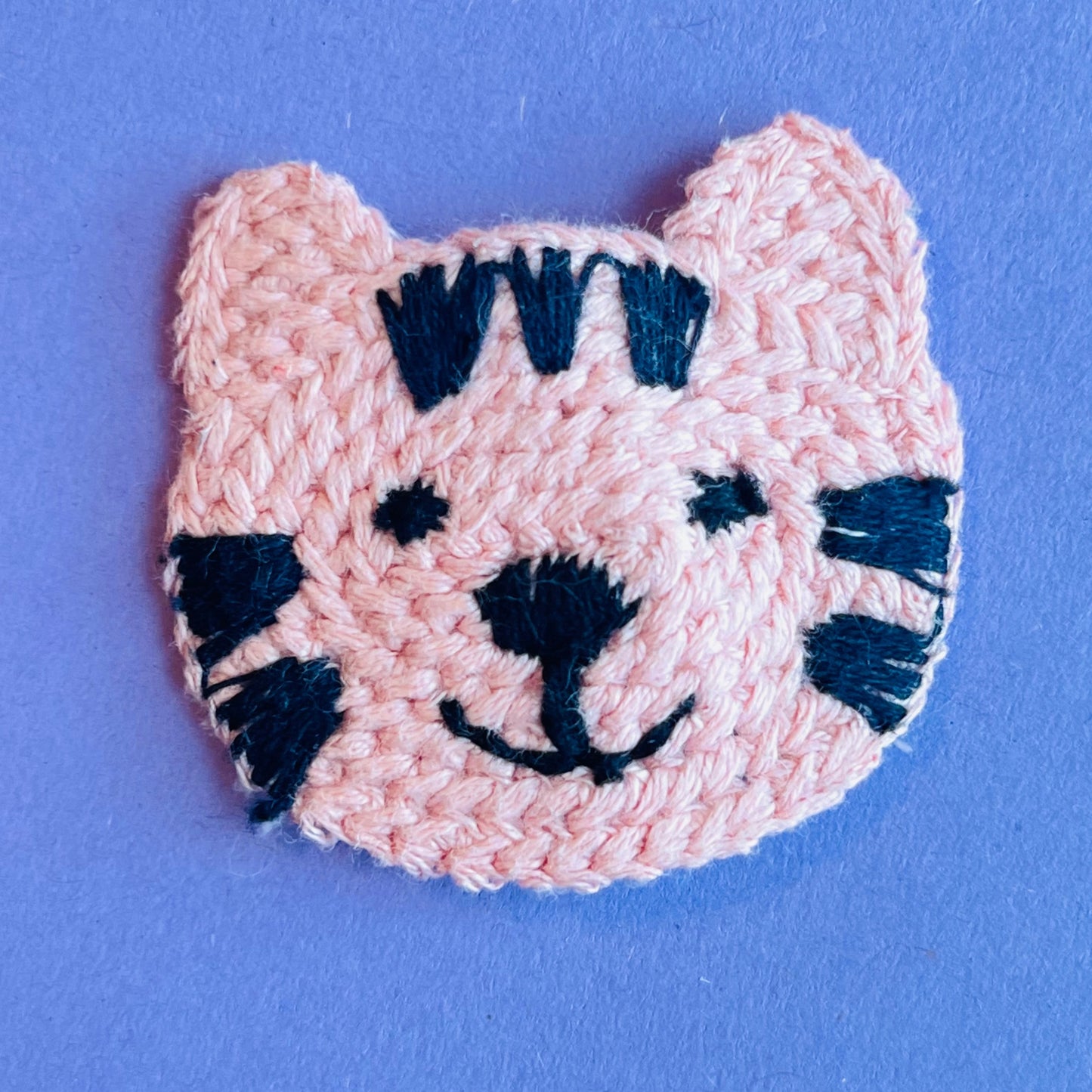 tiger crochet clip E for Eva