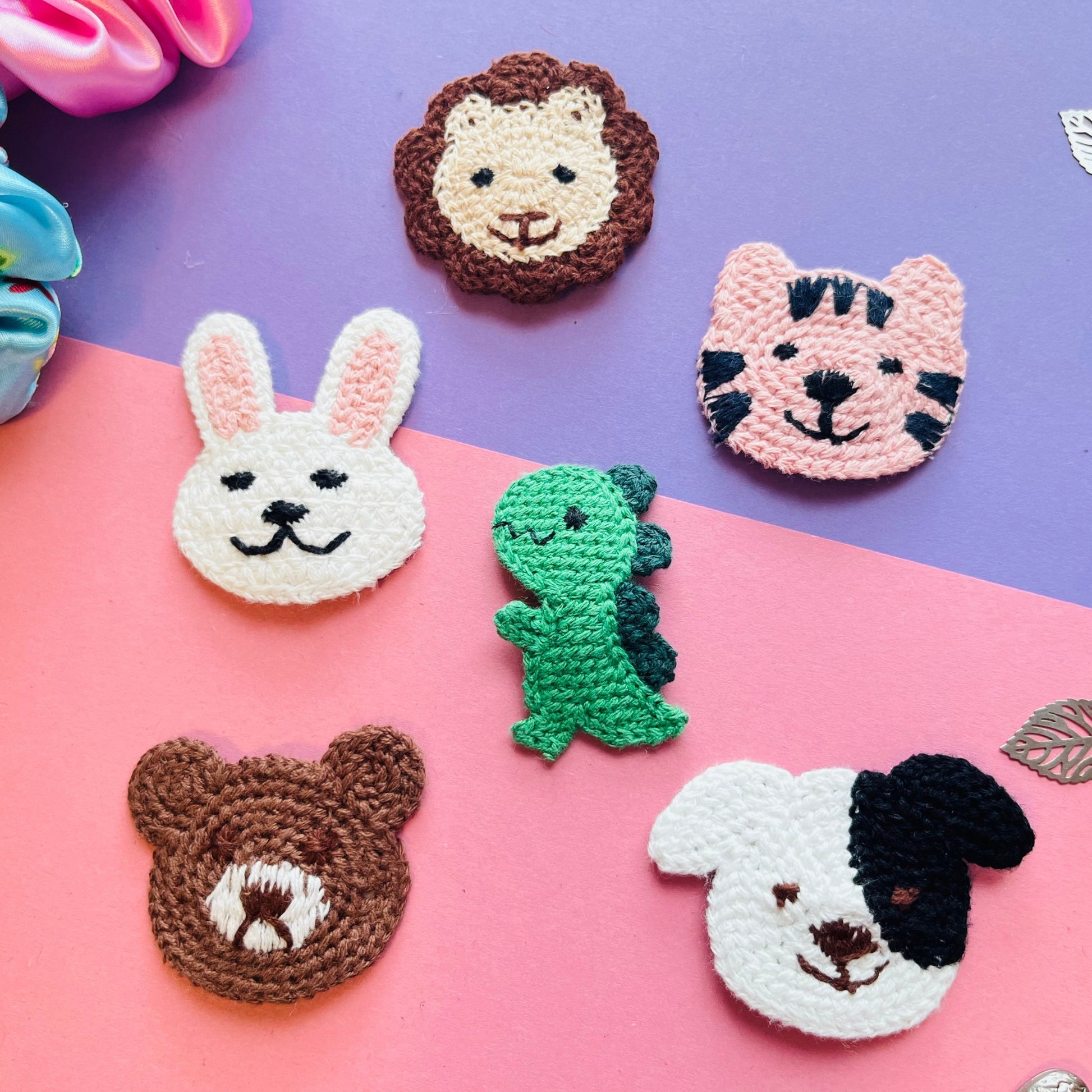 Overview of all crochet animal clips