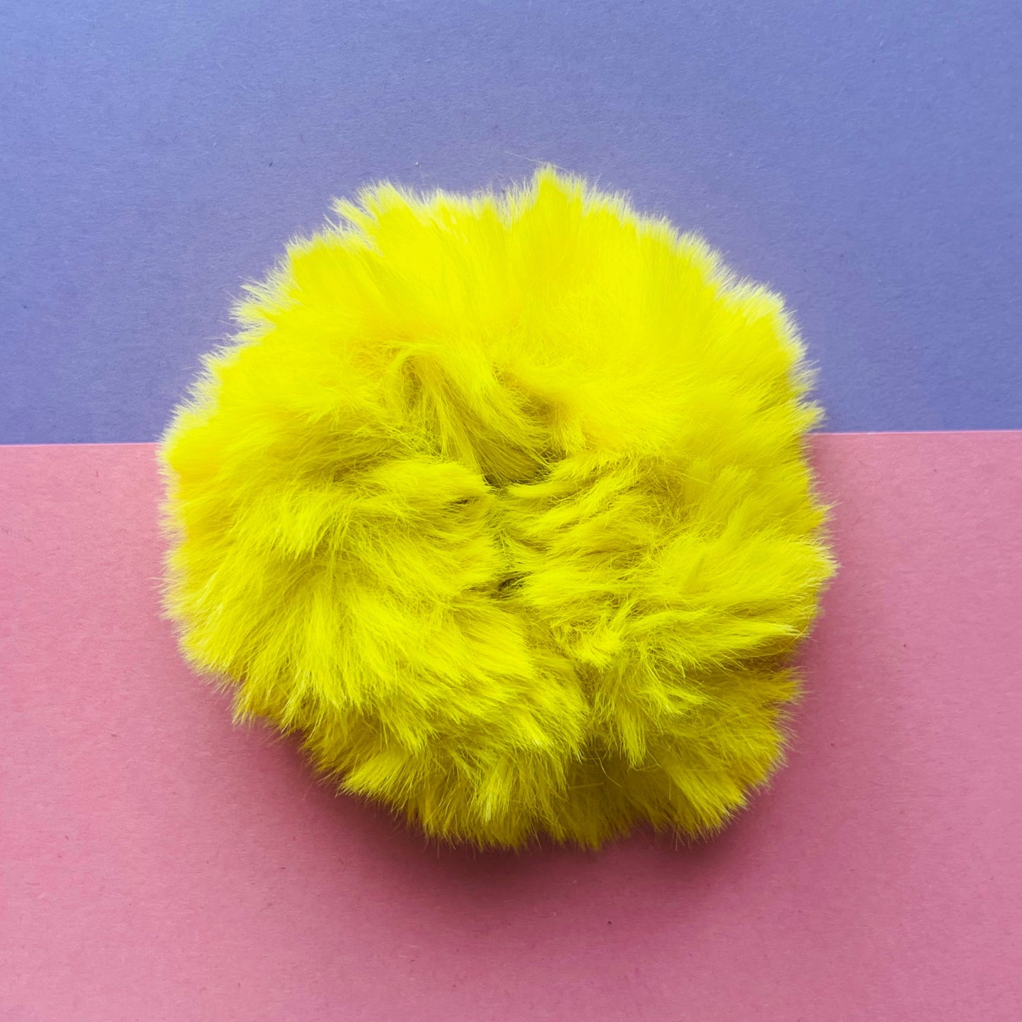 Yellow scrunchie