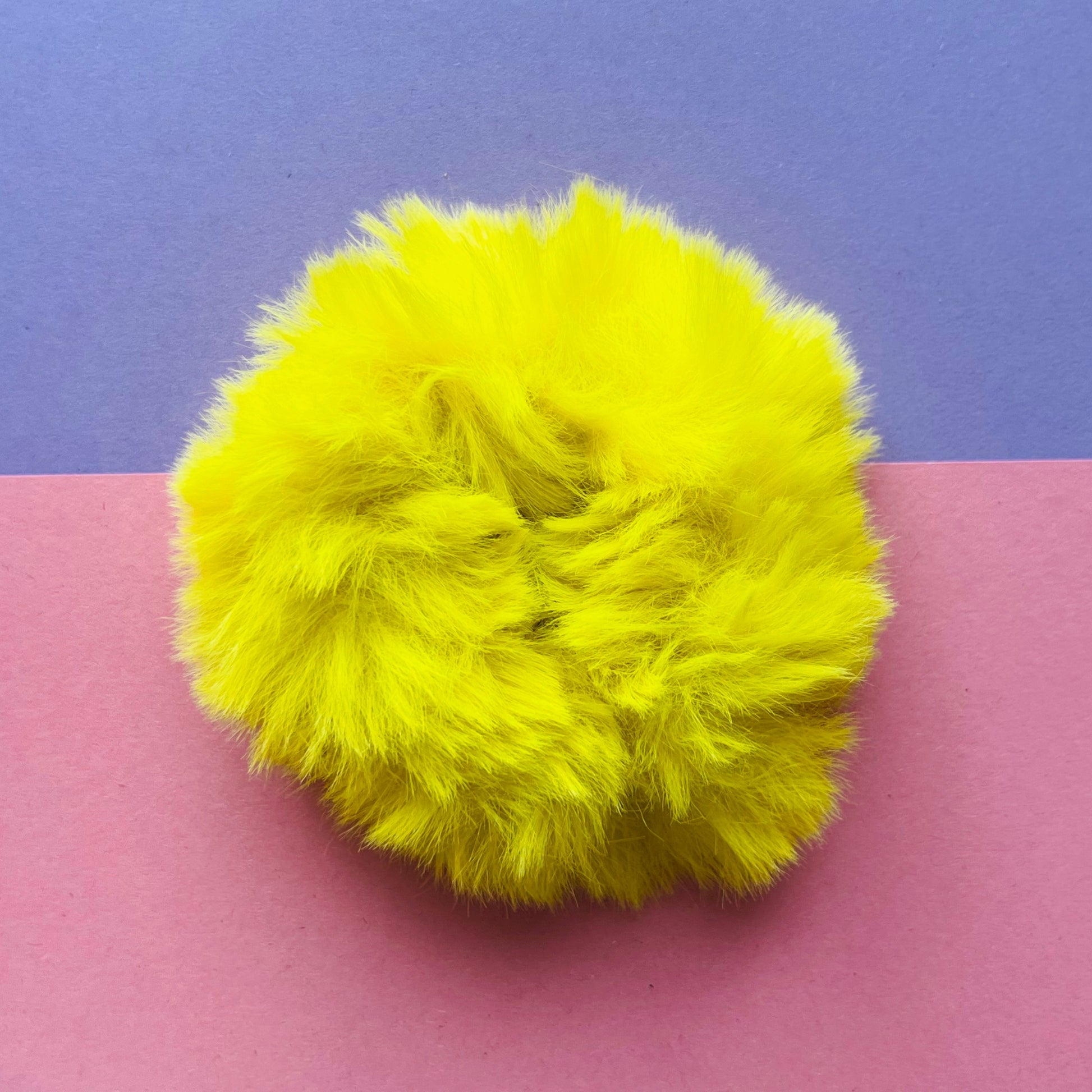 Yellow scrunchie