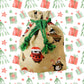 Styled view of penguin gift bag E for Eva