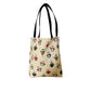 Christmas penguin tote bag E for Eva